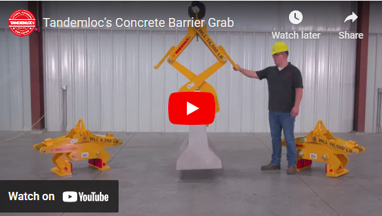 YouTube Thumbnail of a Concrete Barrier Grabs